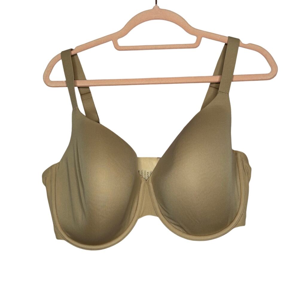 ThirdLove Full Coverage Underwire Lightly Padded Tan T Shirt Bra Seamless 38G